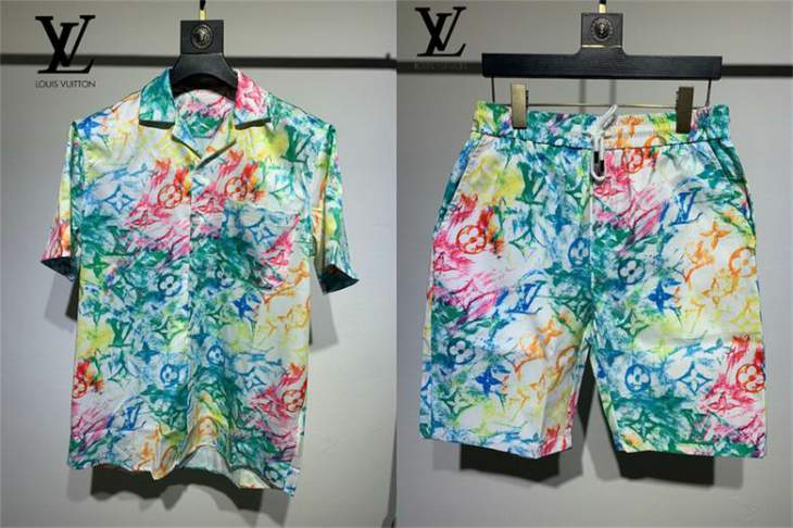 Picture of LV Shirt Pant Suits _SKULVS-XXL12yn22723782